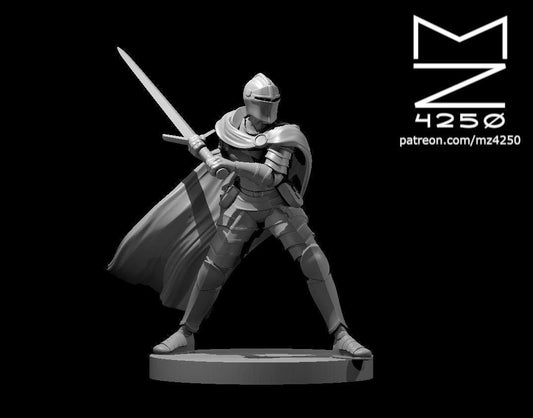 Knight Female miniature by MZ4250