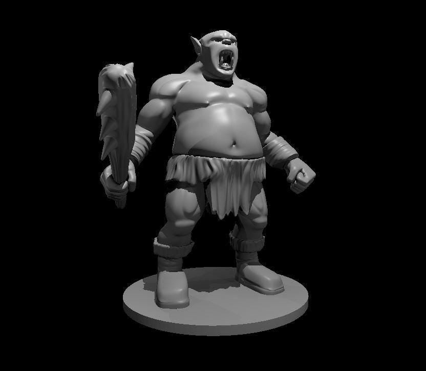 Ogre miniature by MZ4250