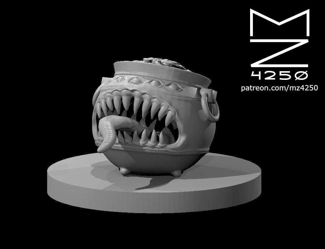 Pot of Gold Mimic miniature by MZ4250