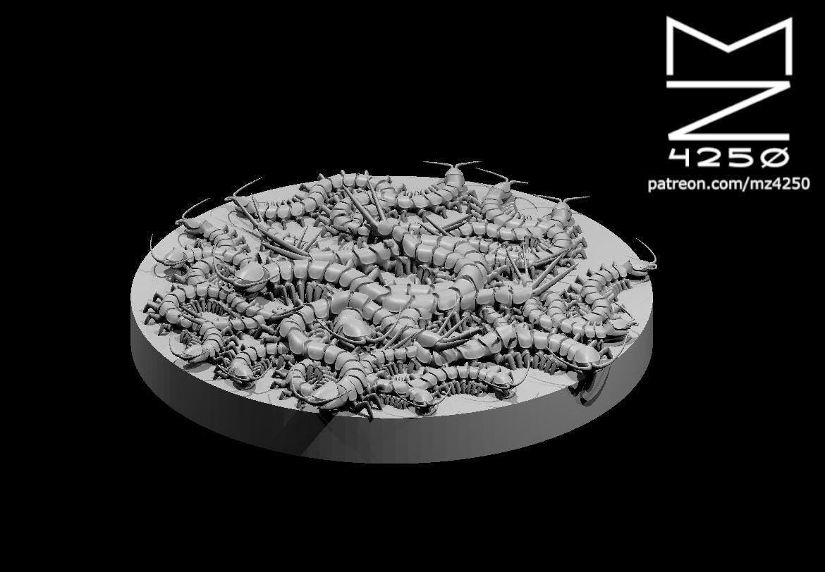 Swarm of Centipedes miniature by MZ4250
