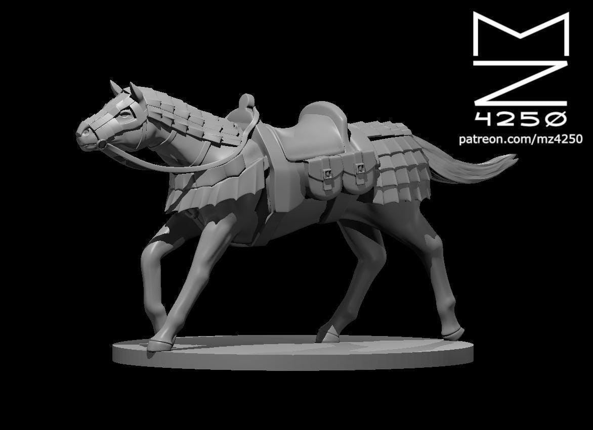 Warhorse miniature by MZ4250