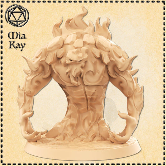 Fire Brute miniature by M3DM