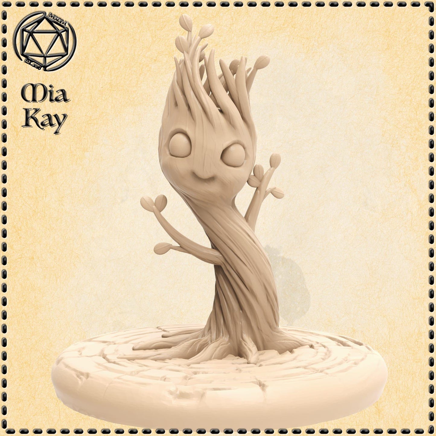 Baby Treant miniature by M3DM