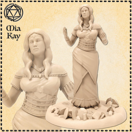 Fortune Teller miniature by M3DM