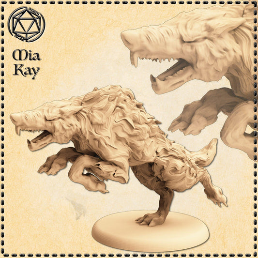 Wolf miniature by M3DM