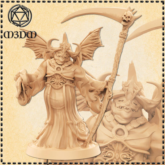 Devil Commander miniature by M3DM