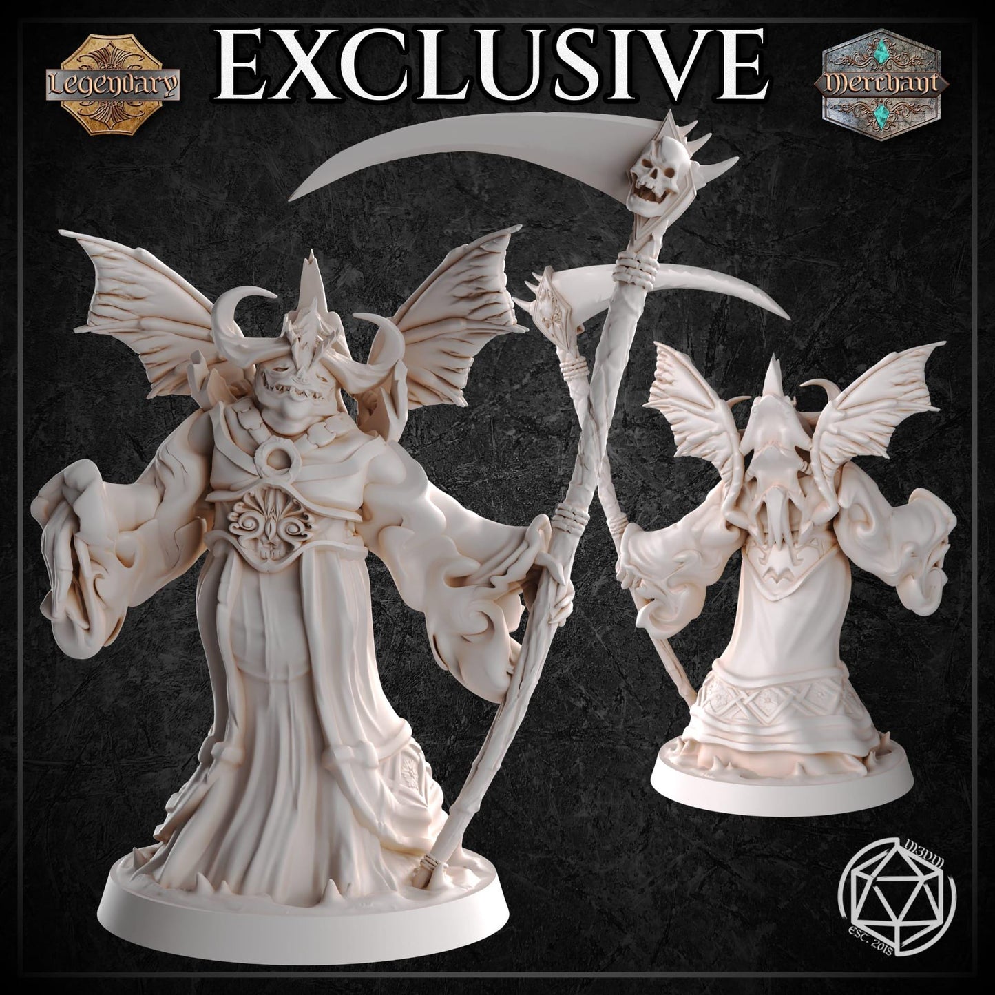 Devil Commander miniature by M3DM