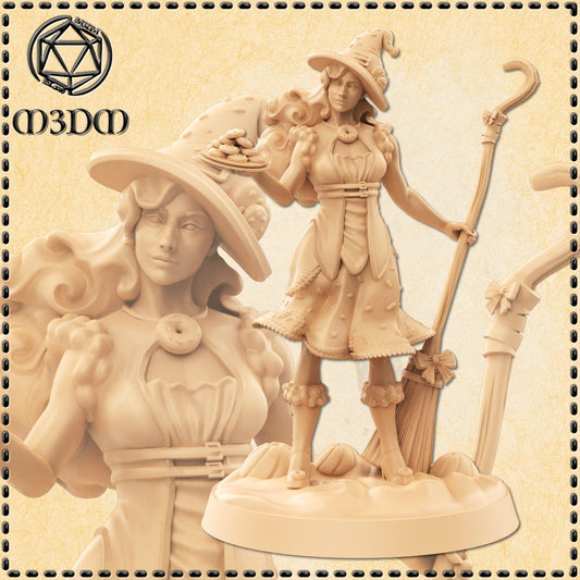 Dessert Witch miniature by M3DM