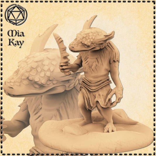 Funny Kobold miniature by M3DM