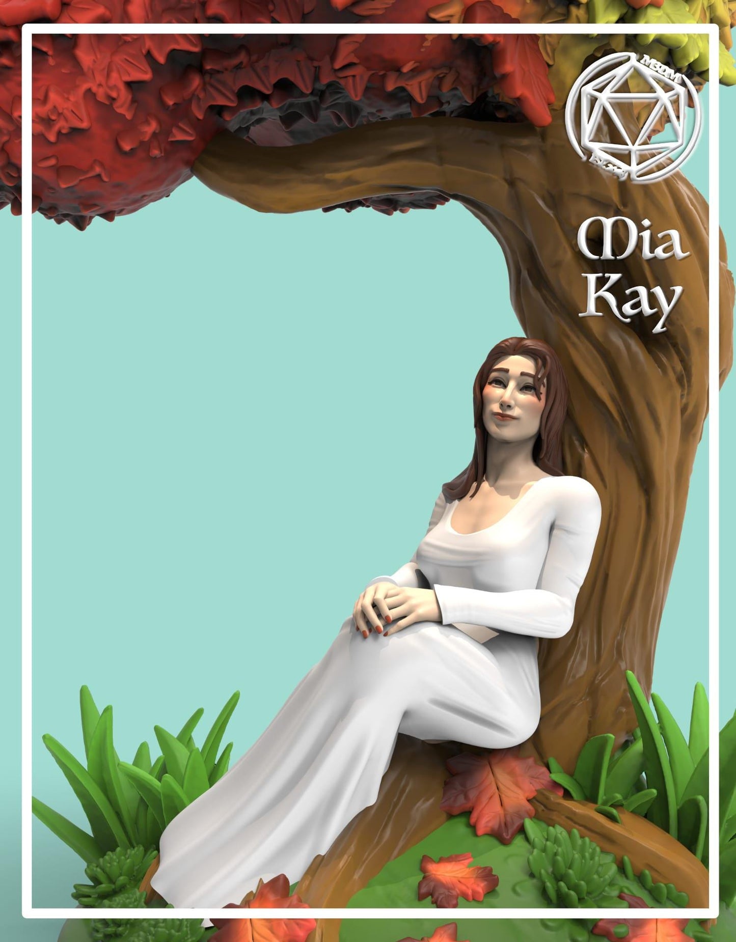 Gaia - Mother Nature miniature by M3DM