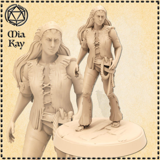 Female Crew Member miniature by M3DM