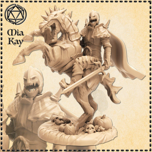 Haunted Horseman miniature by M3DM