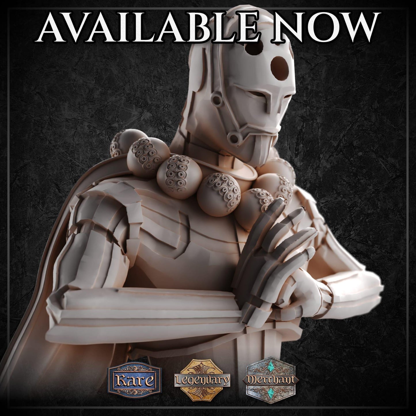 Metalforged Monk miniature by M3DM