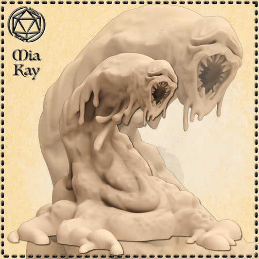 Ooze Monstrosity miniature by M3DM