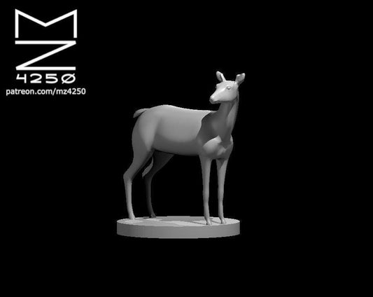 Deer miniature by MZ4250