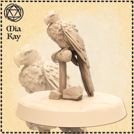 Parrot miniature by M3DM