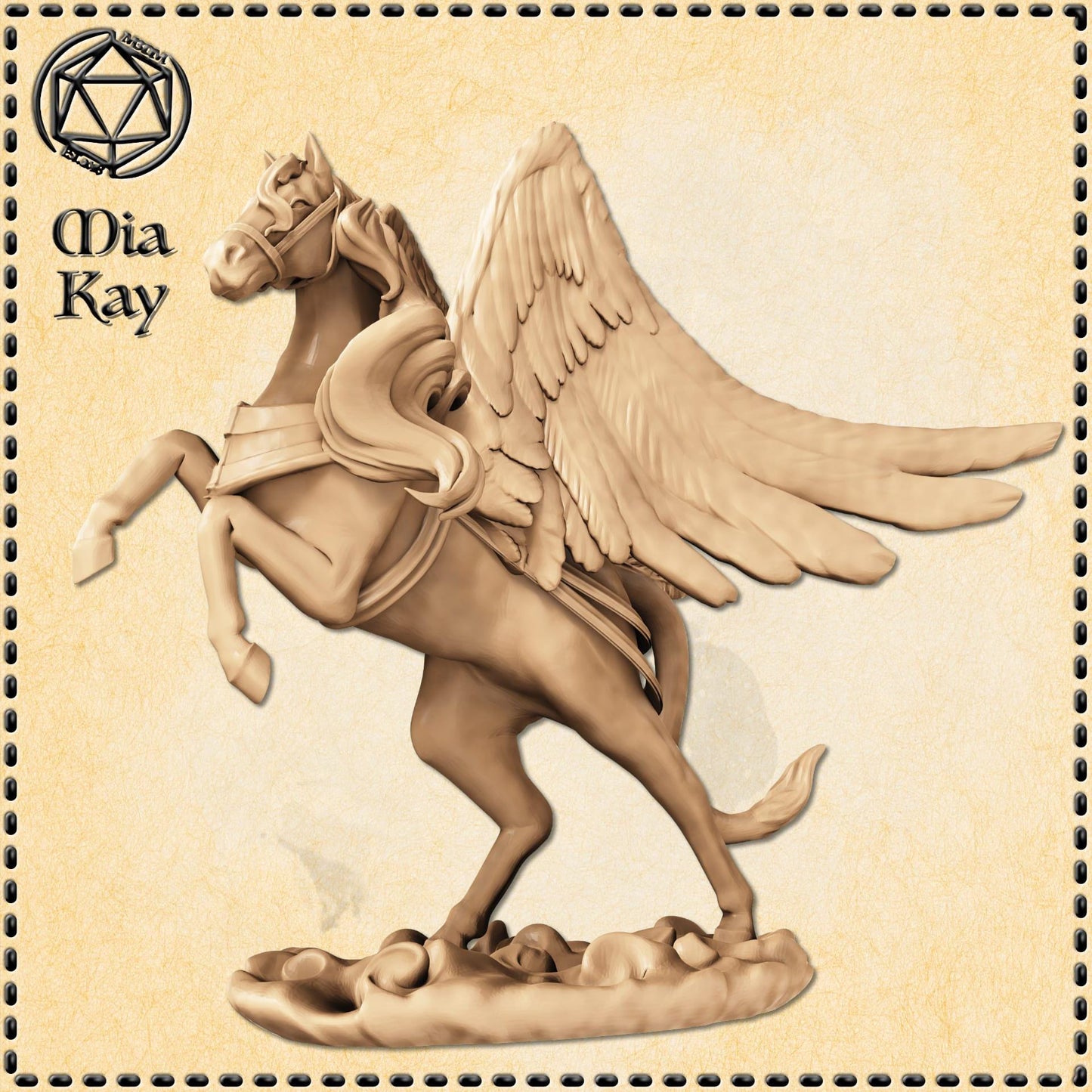 Pegasus miniature by M3DM