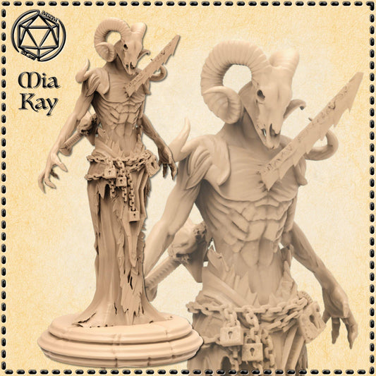 The Seven - Wrath miniature by M3DM