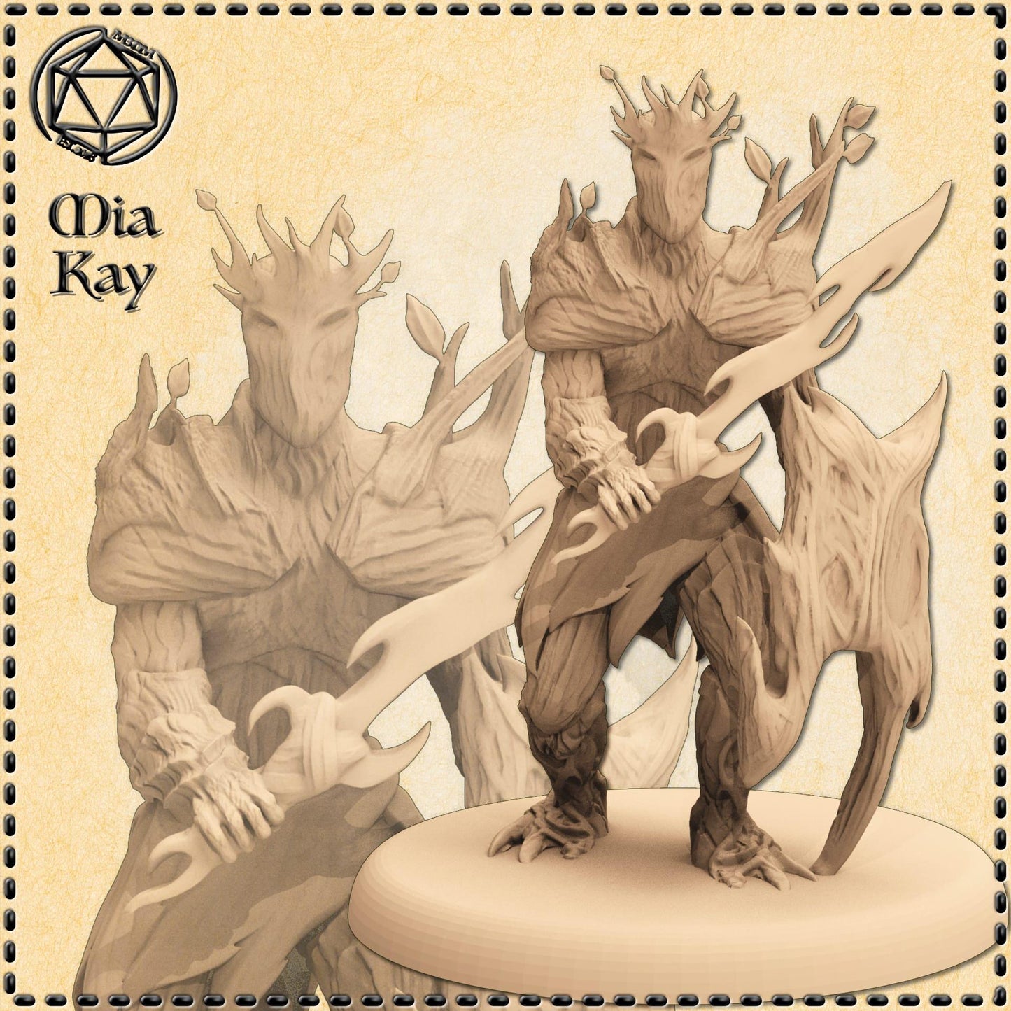 Tree God miniature by M3DM