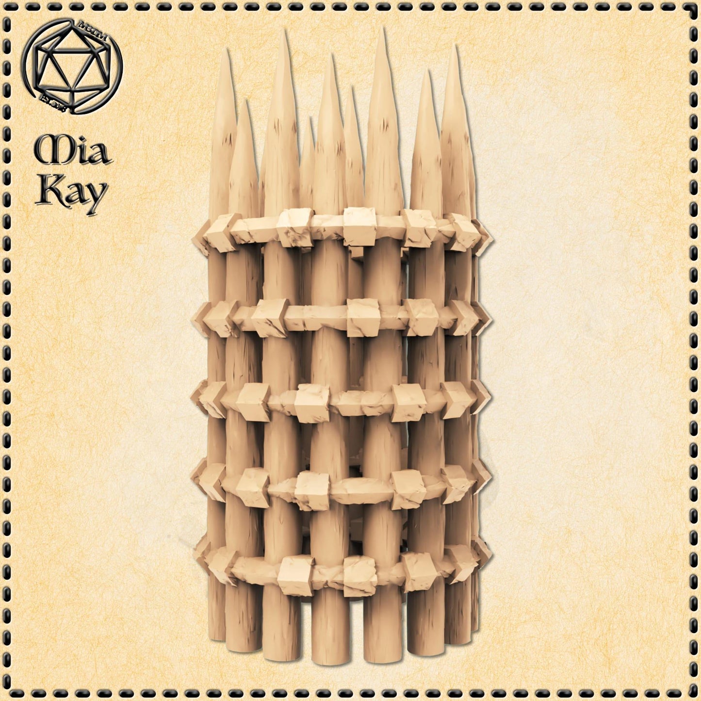 Cage miniature by M3DM