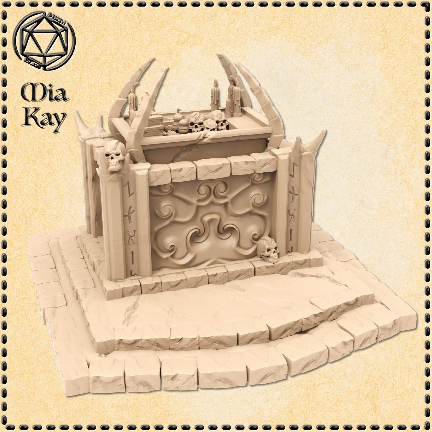 Dark Alter miniature by M3DM