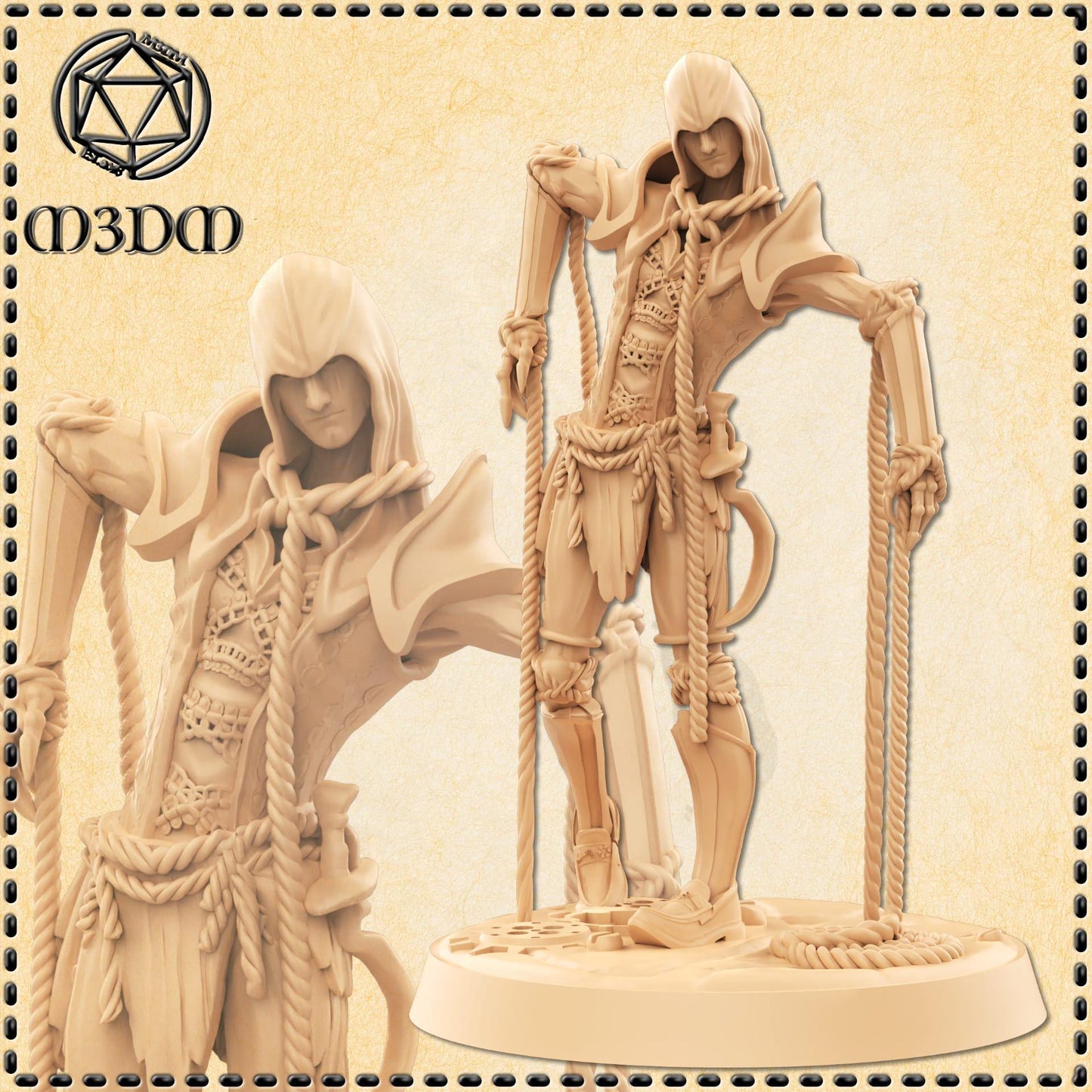 Puppet miniature by M3DM