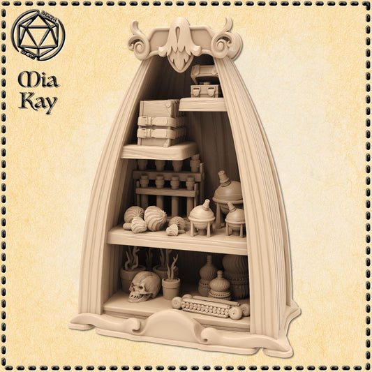 Magic Shop Shelves miniature by M3DM