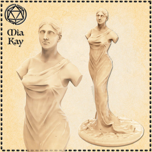 Marble Statue miniature by M3DM