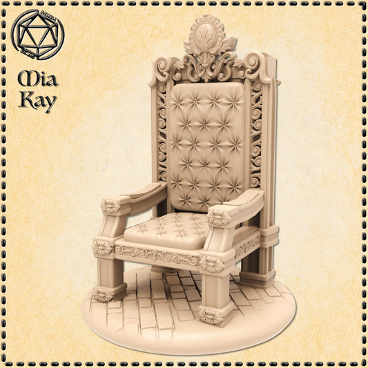 Throne miniature by M3DM