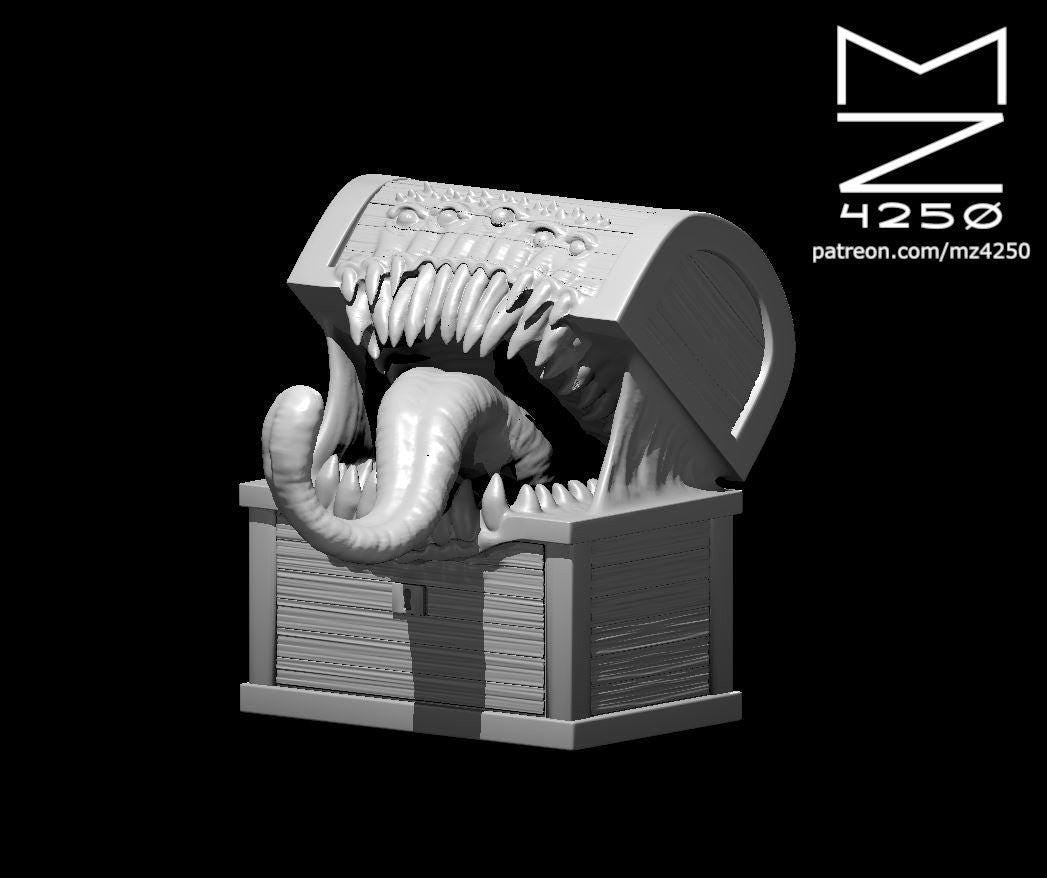 Chest Mimic miniature by MZ4250