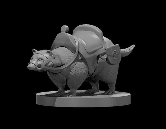 Giant Badger Mount miniature by MZ4250