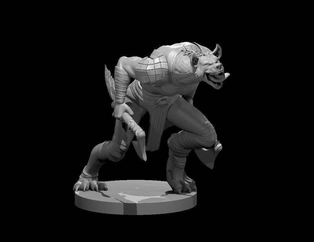 Gnoll miniature by MZ4250