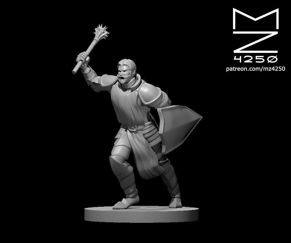 Priest Male miniature by MZ4250