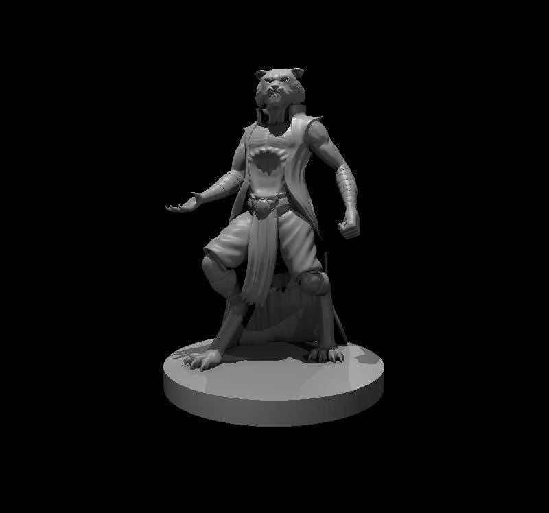 Rakshasa Lich miniature by MZ4250