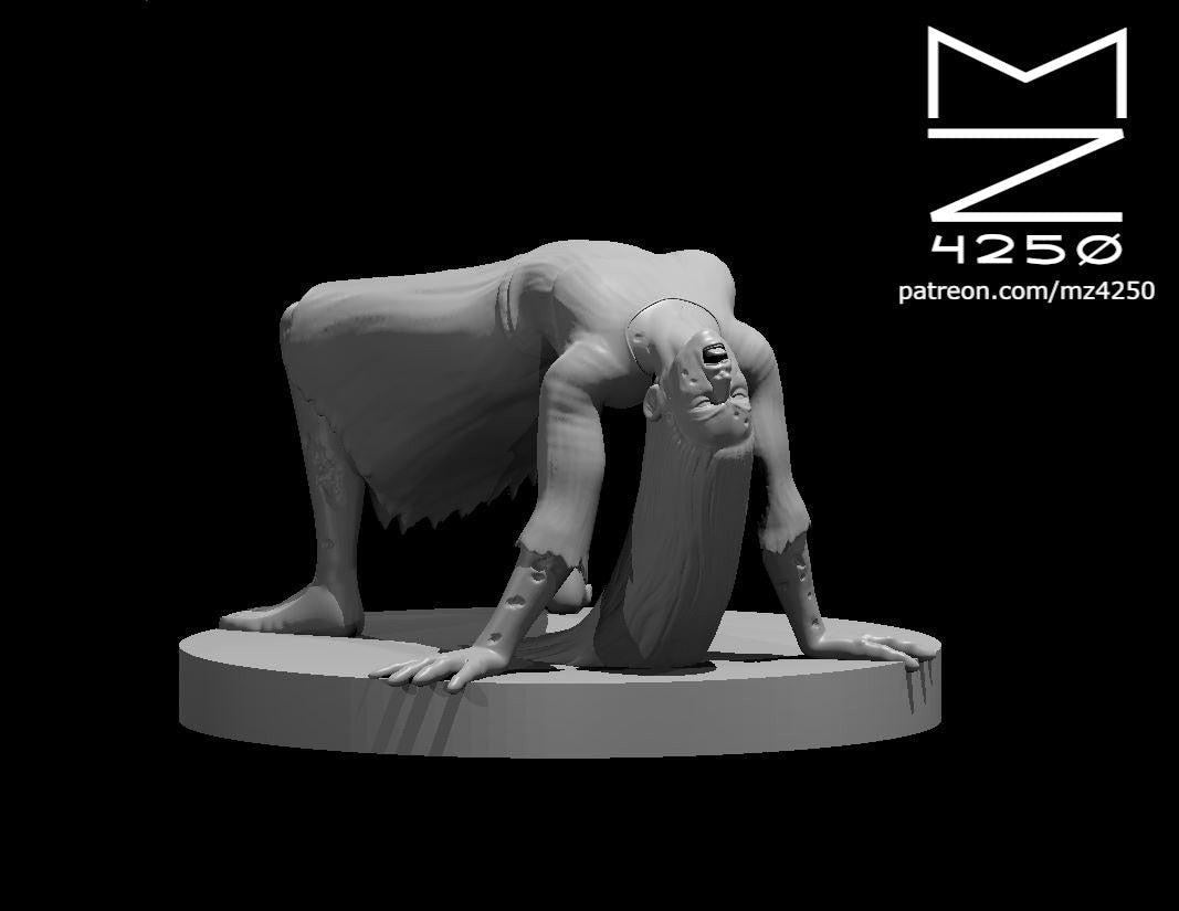 Zombie Female miniature by MZ4250