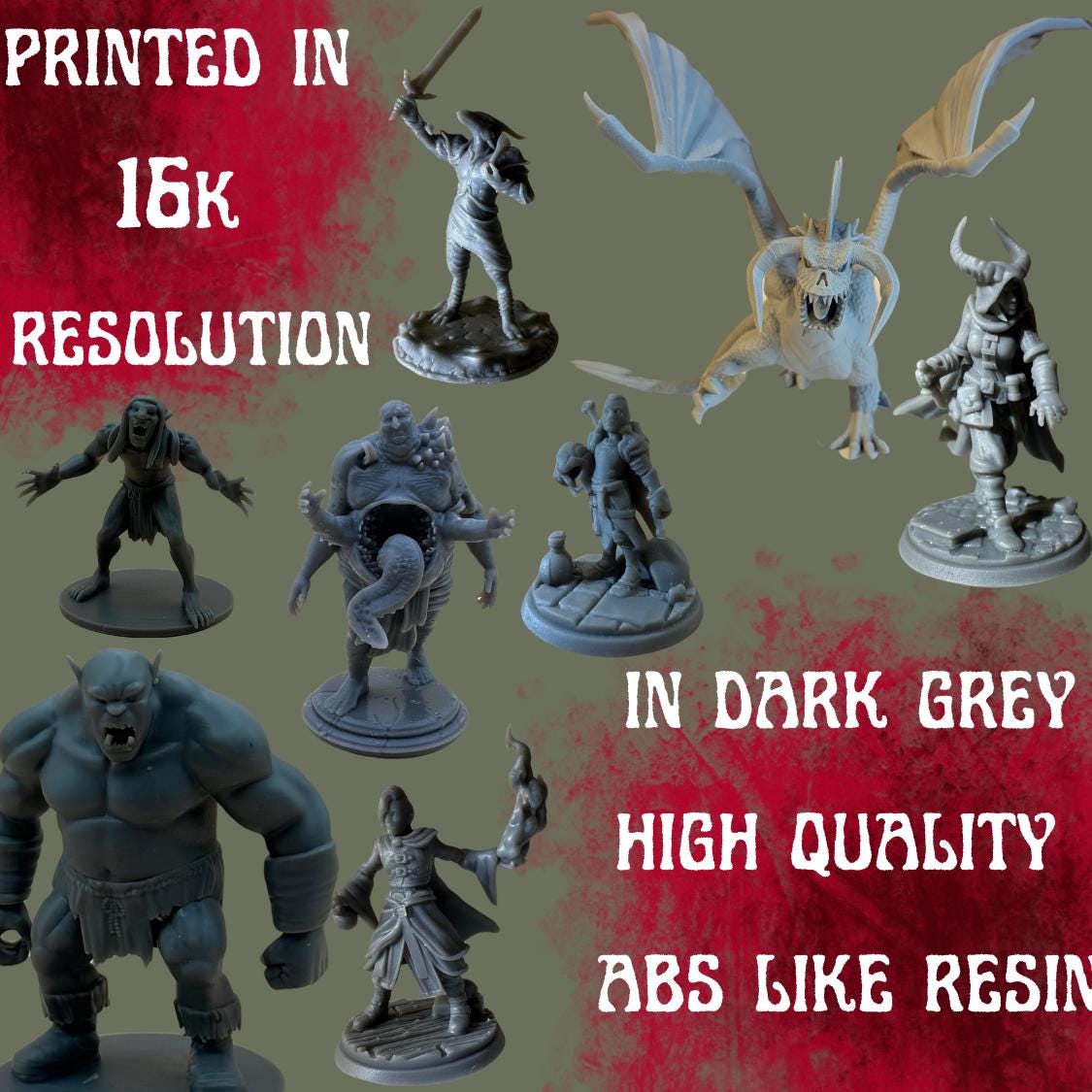 Abolethian Cave Aberation miniature by M3DM