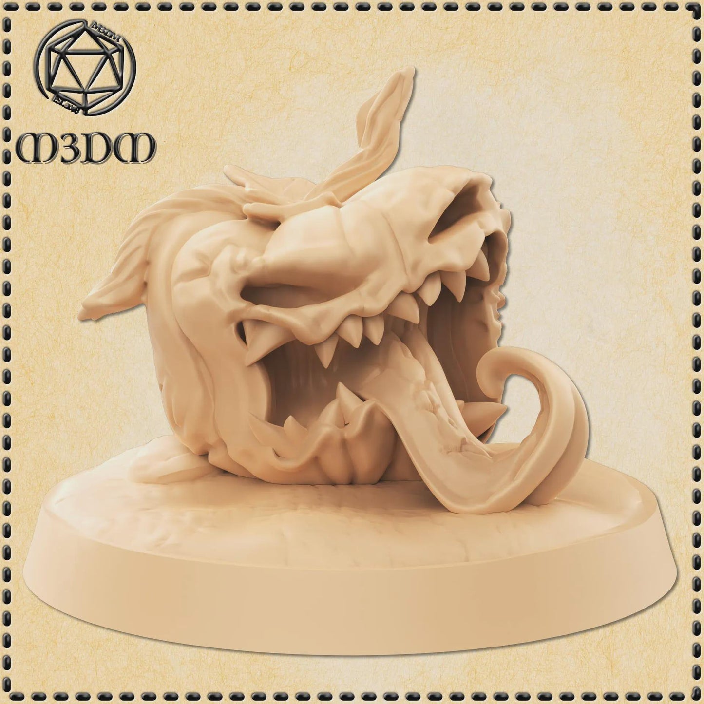 Jack O Lantern mimic miniature by M3DM