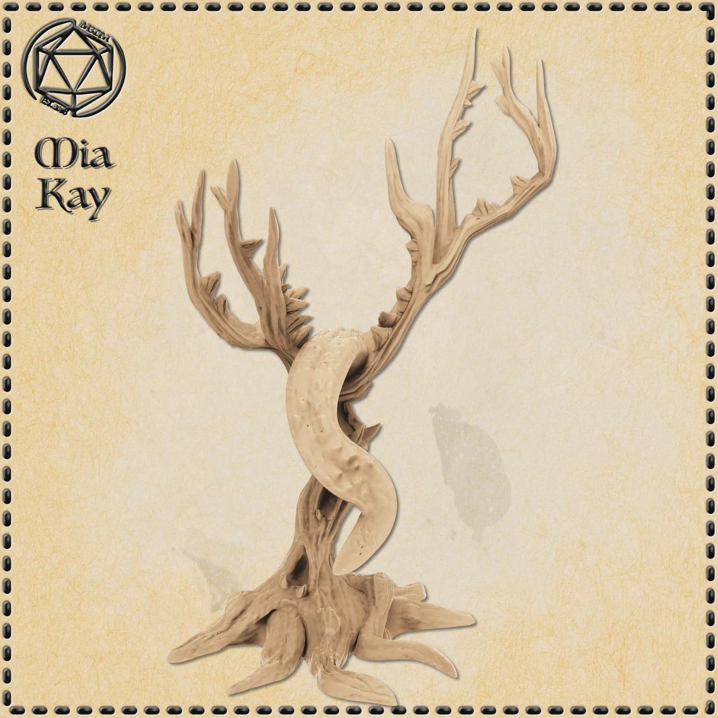 Mimic Spooky Tree miniature by M3DM