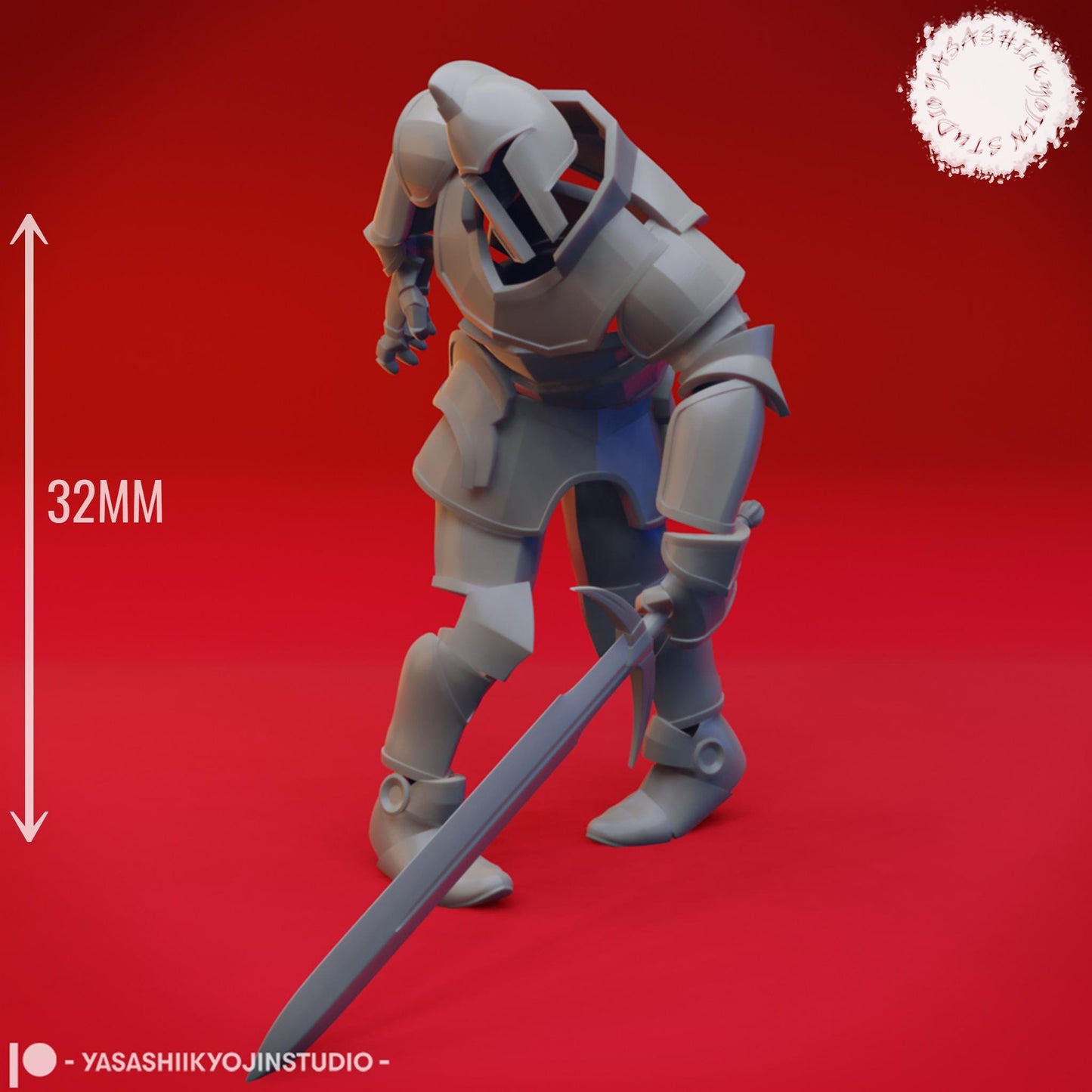 Animate Armour miniature by Yasashii Kyojin Studio