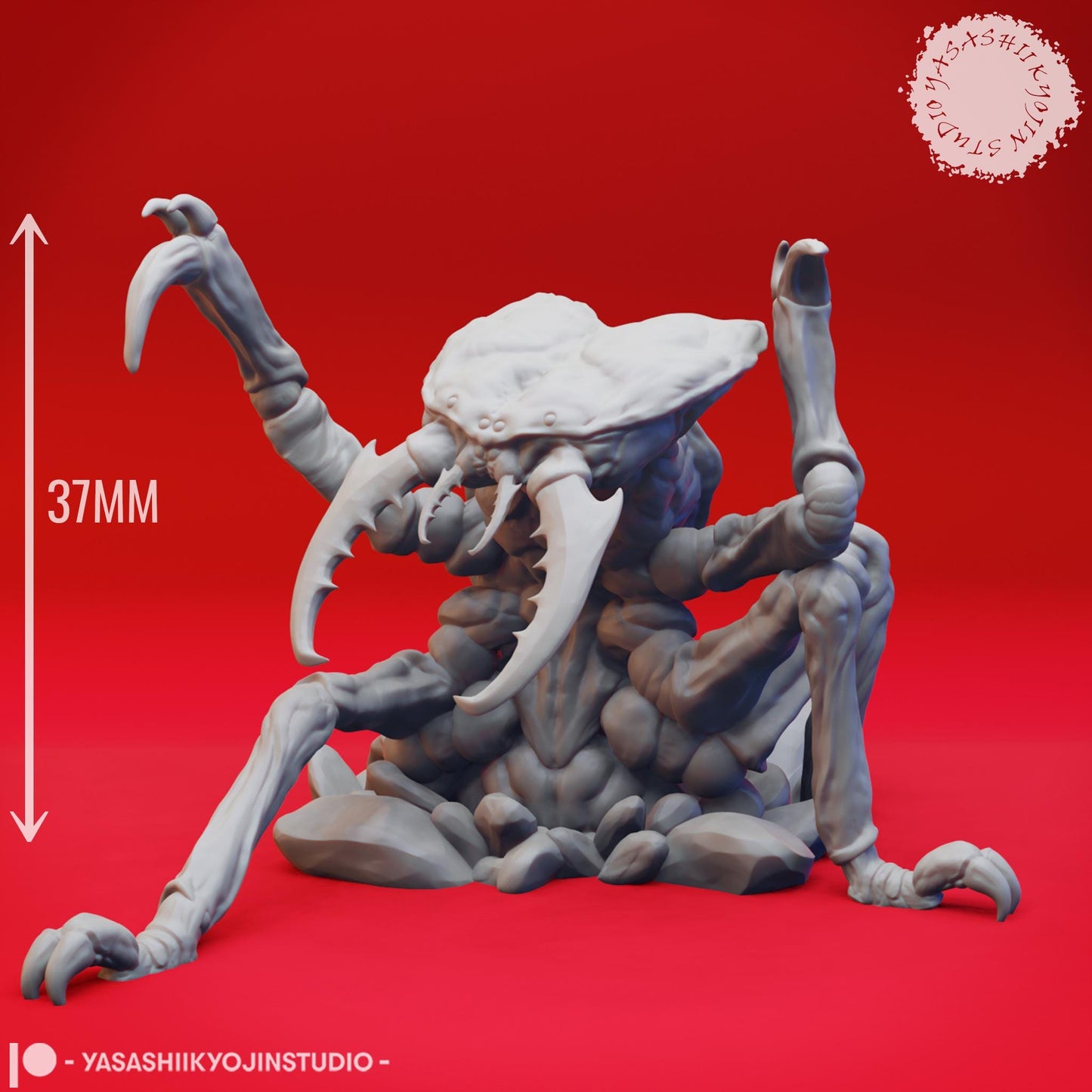 Ankheg miniature by Yasashii Kyojin Studio