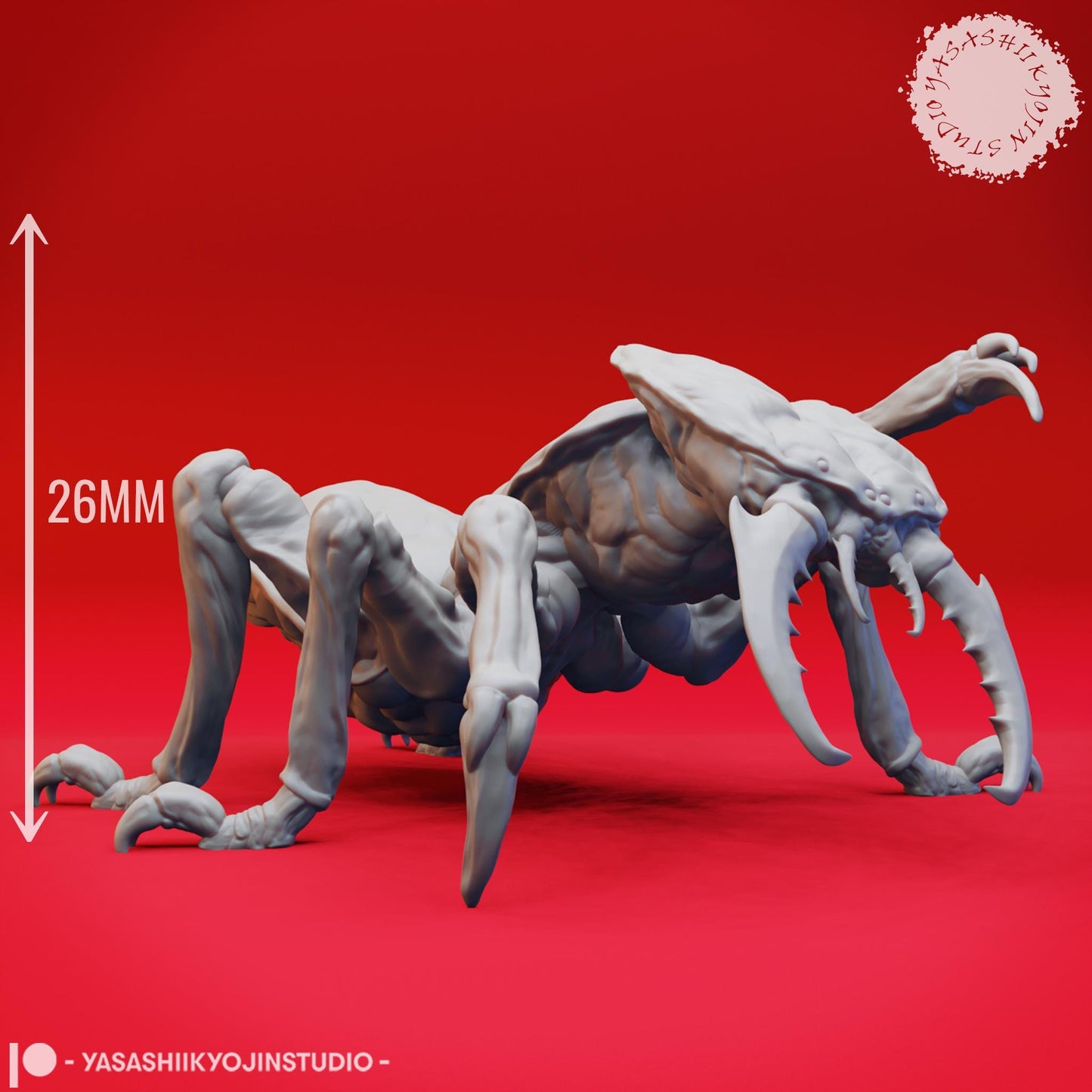 Ankheg miniature by Yasashii Kyojin Studio
