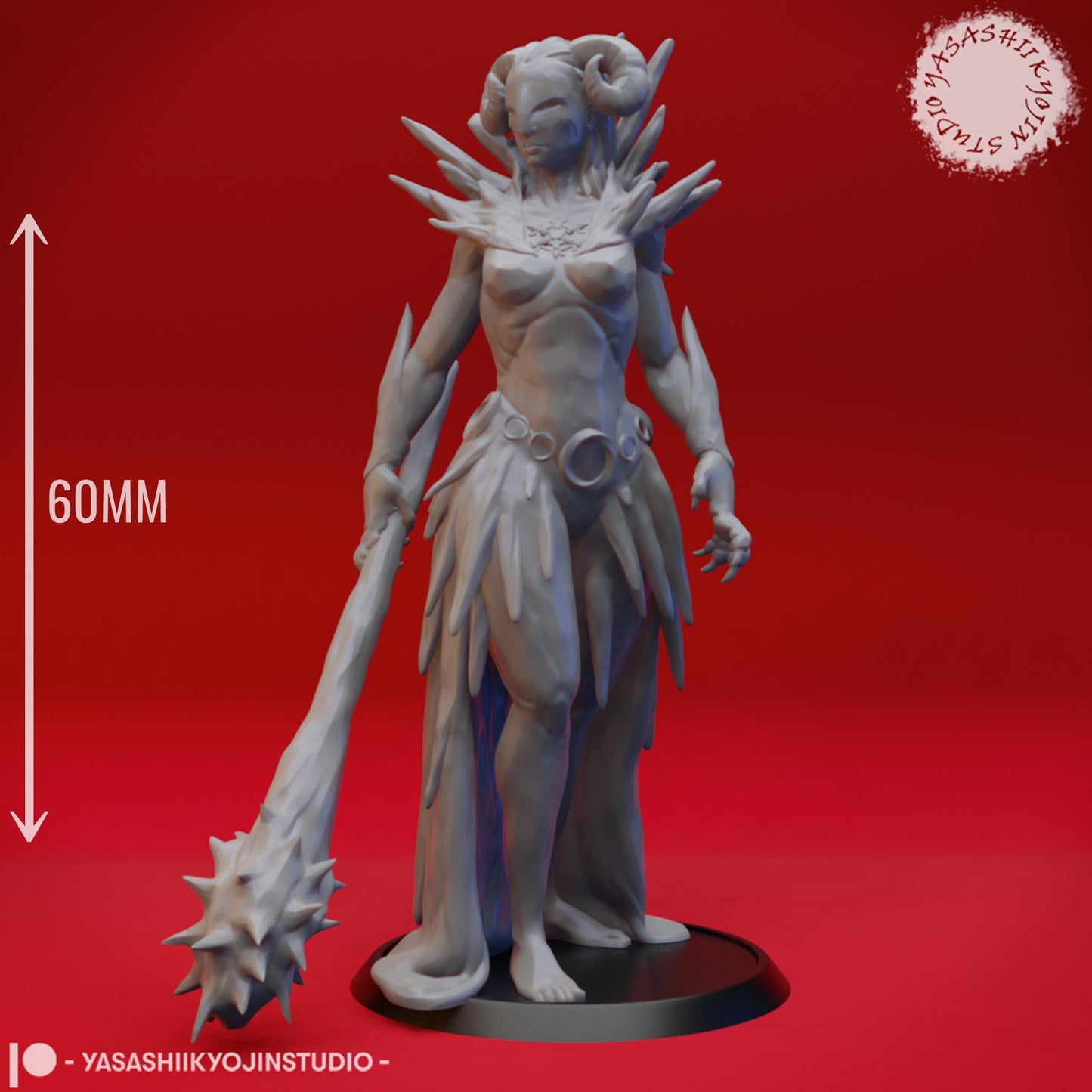 Auril miniature by Yasashii Kyojin Studio