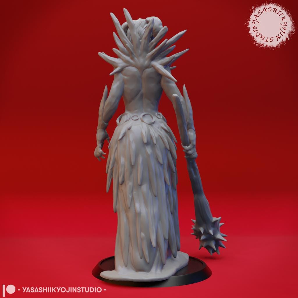 Auril miniature by Yasashii Kyojin Studio