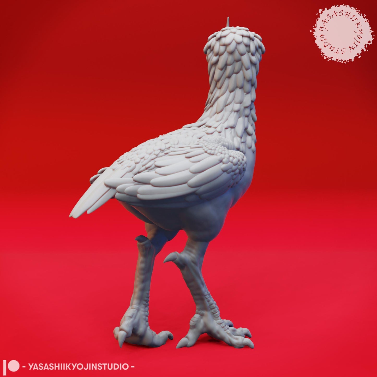 Axe beak miniature by Yasashii Kyojin Studio