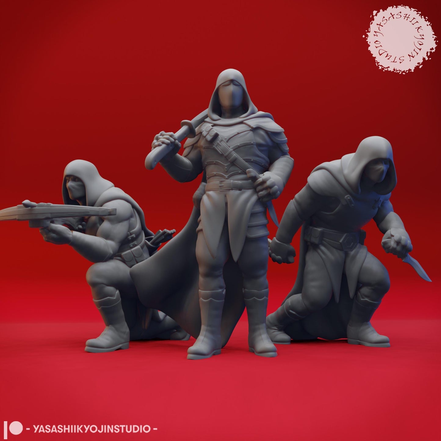 Bandit miniature by Yasashii Kyojin Studio