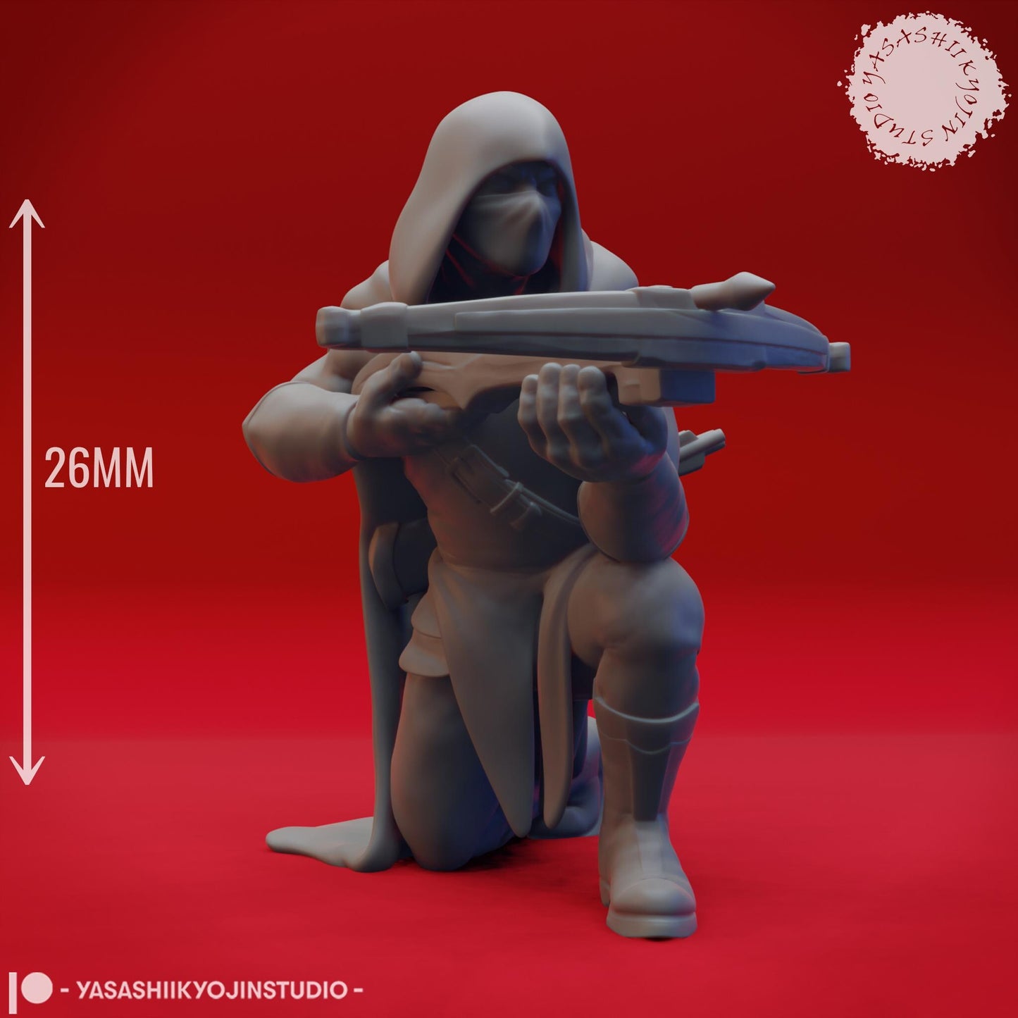 Bandit miniature by Yasashii Kyojin Studio