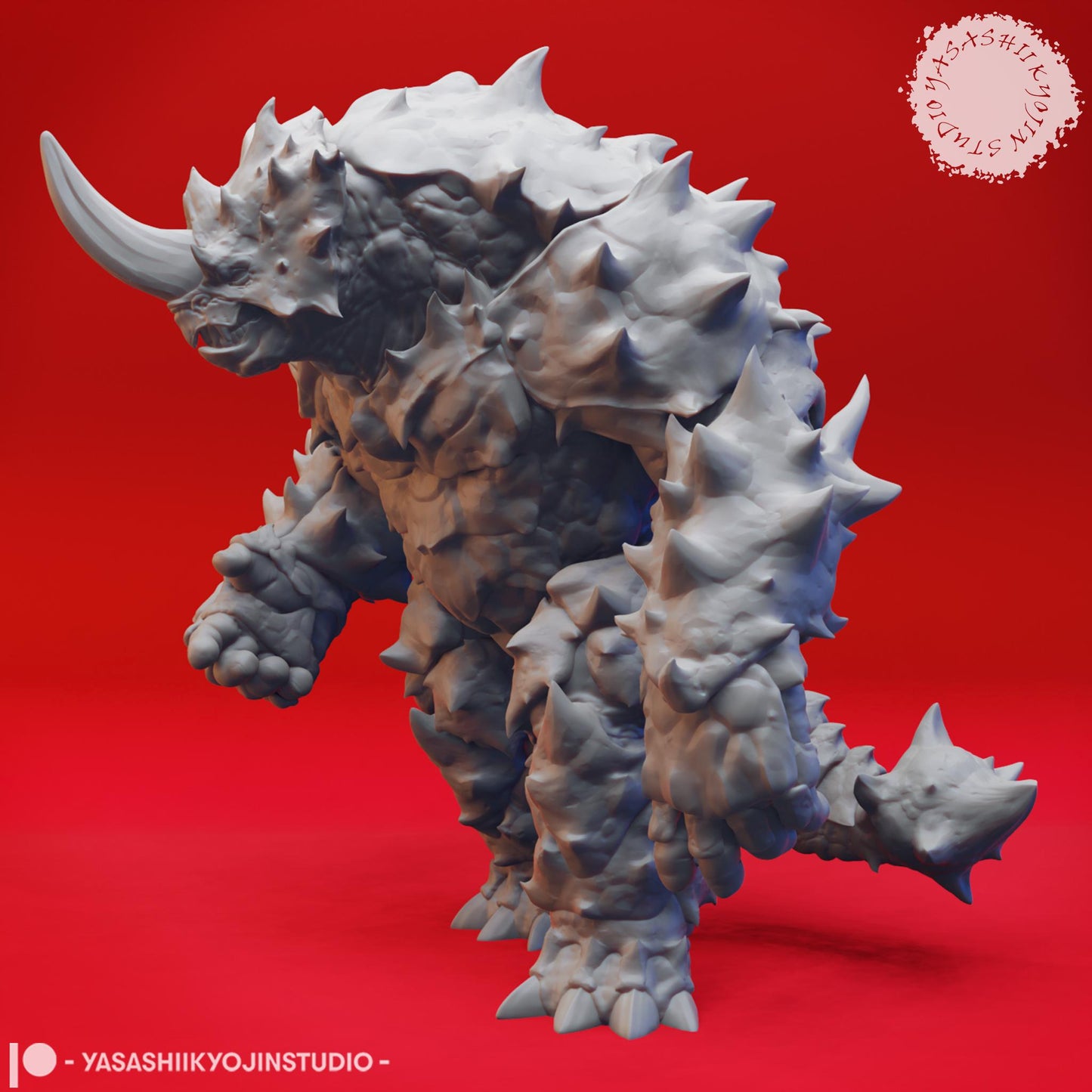 Braxat miniature by Yasashii Kyojin Studio