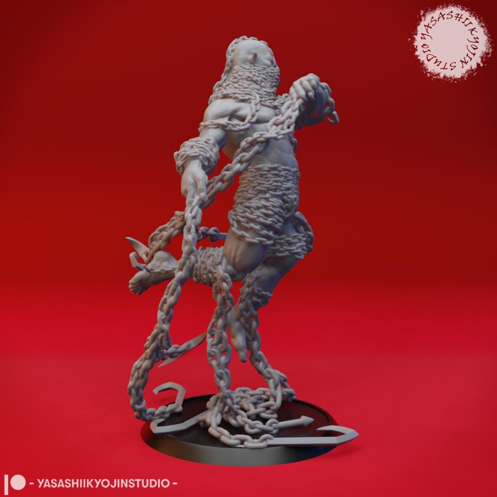 Chain Devil miniature by Yasashii Kyojin Studio