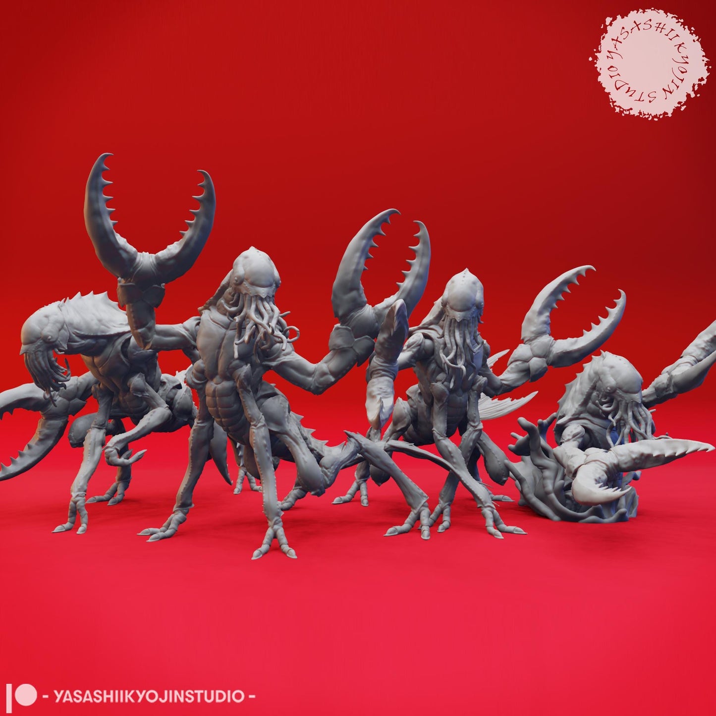 Chull miniature by Yasashii Kyojin Studio