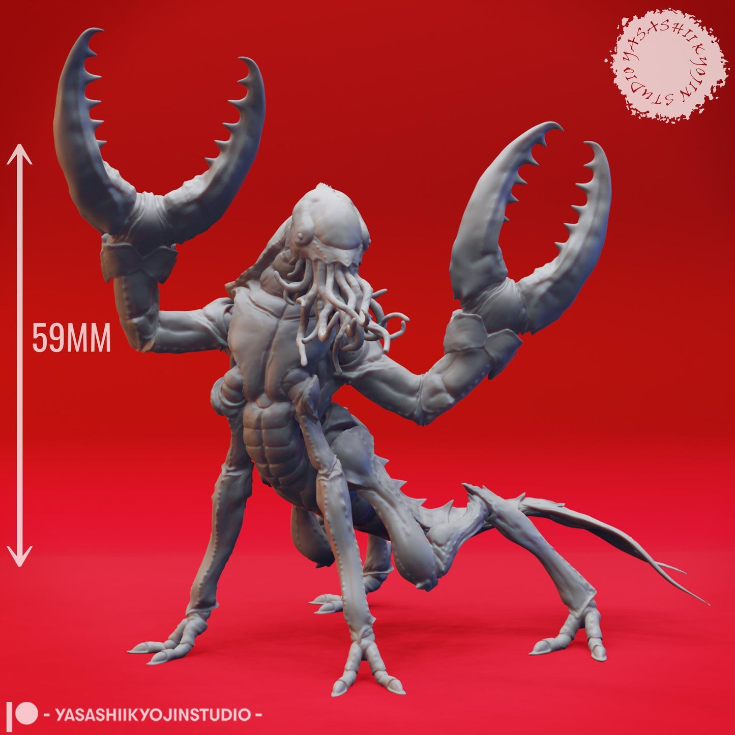 Chull miniature by Yasashii Kyojin Studio